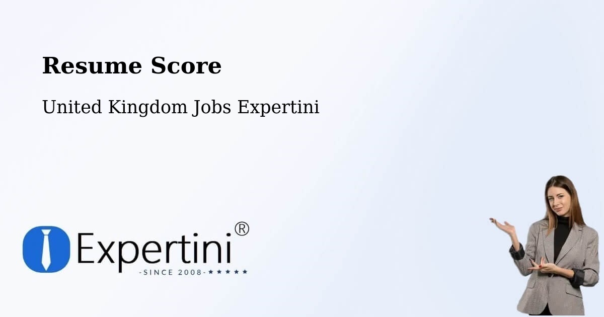 Resume Score & Job Description Match Tool – Bathgate - United Kingdom Jobs Expertini